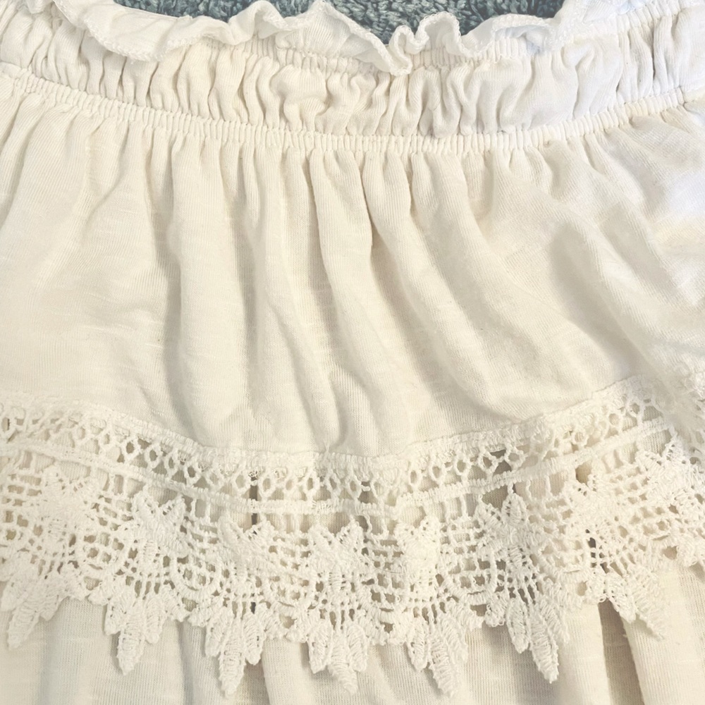 ALTAR’d STATE White Bardot Top